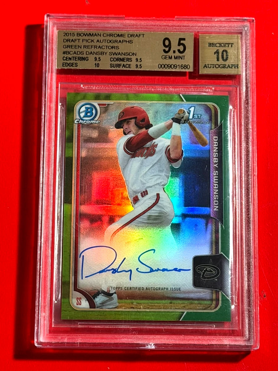25+ Dansby Swanson Autograph Baseball Cards for sale | Updated Oct
