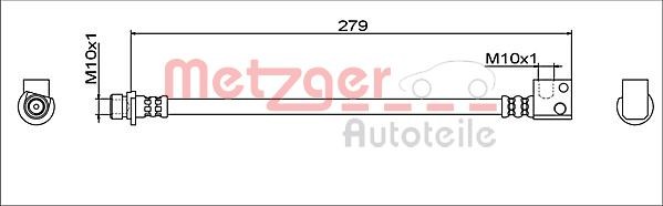 Fits METZGER 4111943 BRAKE JOSE