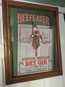 Beefeater Gin Mirror | eBay