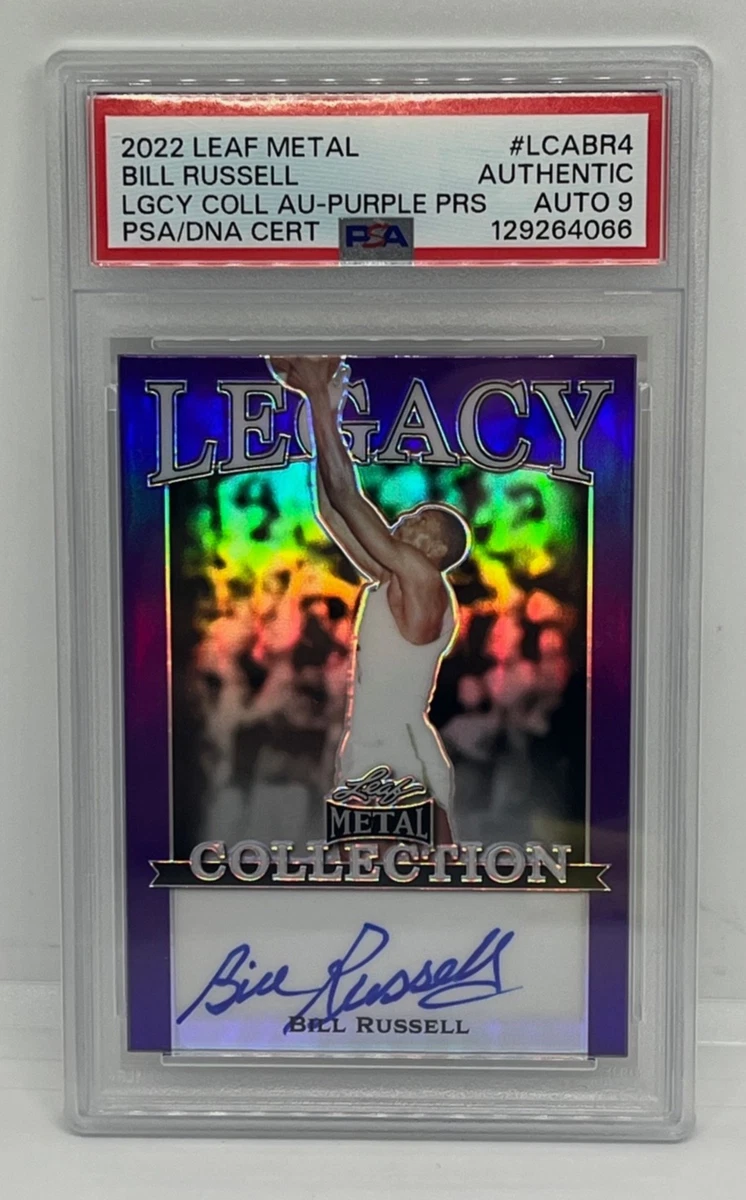 Bill Russell Autographed Basketball Trading Cards for sale | eBay