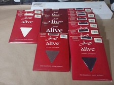 Bundle 15 Vtg NOS Hanes Alive Support Pantyhose Style 810 Support Nude Heel Sz B