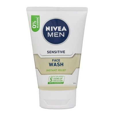 Nivea Men Sensitive Face Wash 100ml Sanfter Reiniger für empfindliche Haut