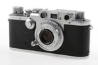 LEICA IIIf Sucherkamera mit Elmar 5cm f/3,5 Red Scale - SNr: 617803