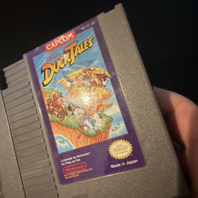 Disney's DuckTales Nintendo NES Original 1989 - Tested Working Authentic Japan