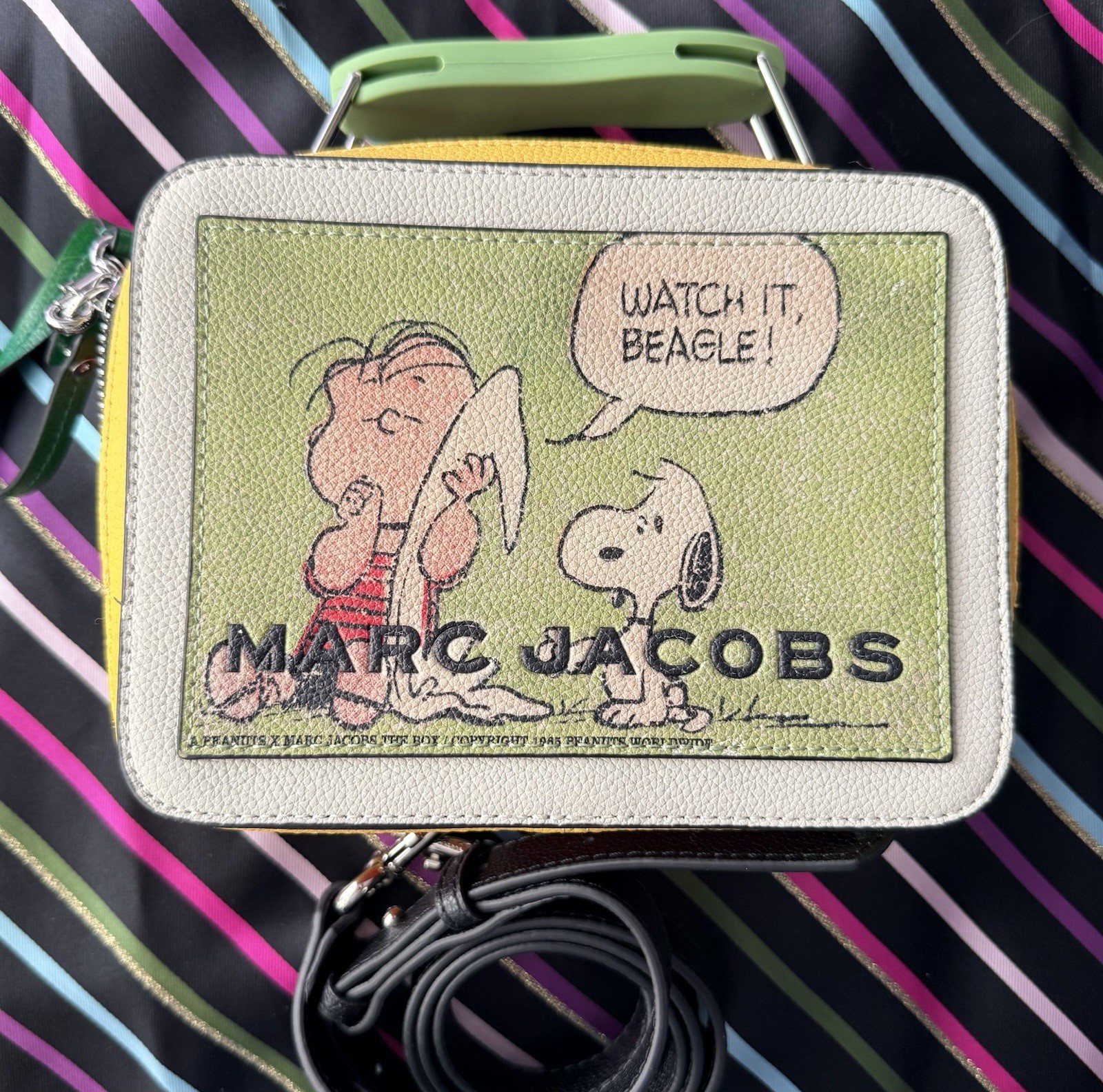 Marc Jacobs X Peanuts The Box 20 Crossbody Bag