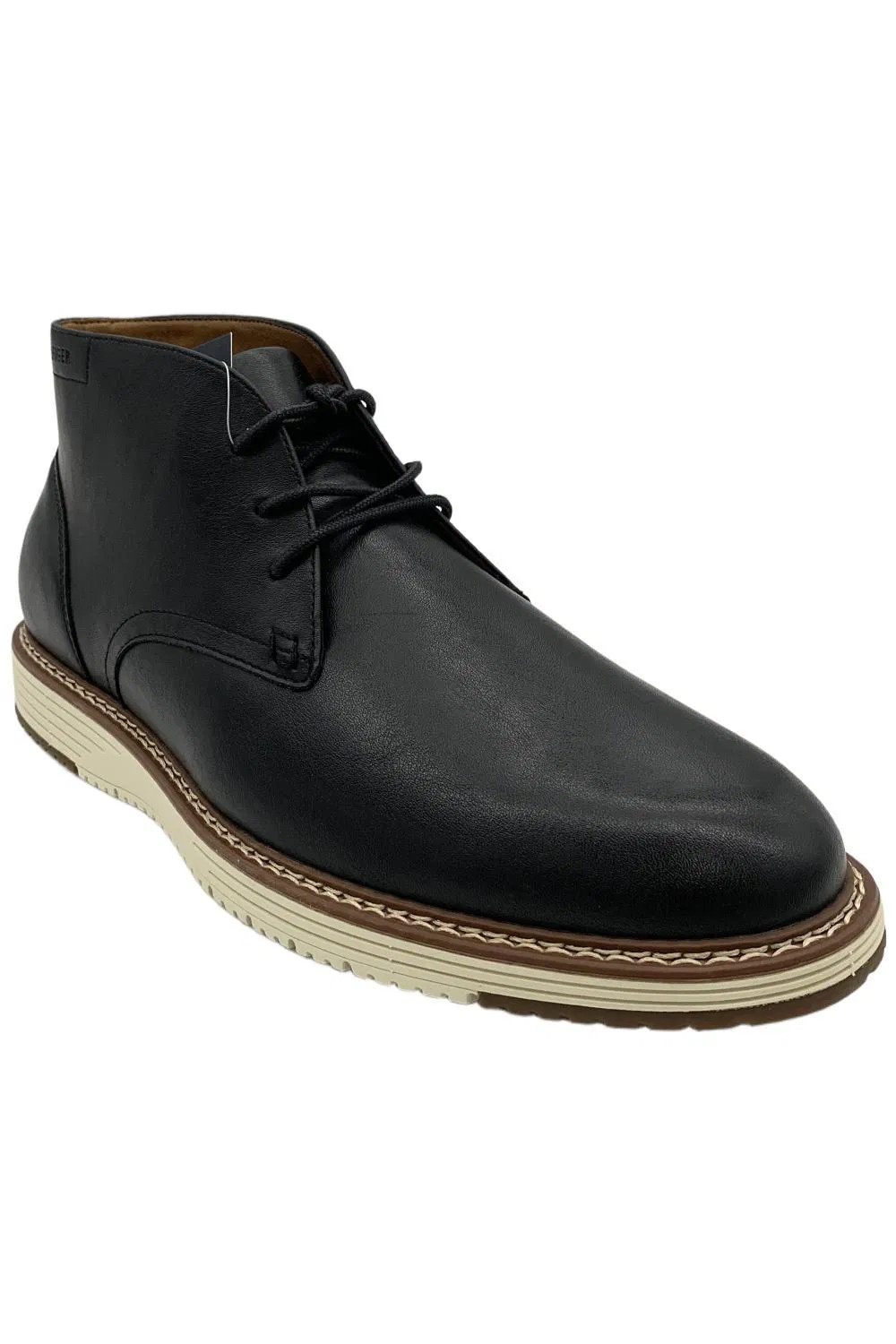 Tommy Hilfiger Mens Harbin Lace-Up Suede Chukka Boot Black 10690₽