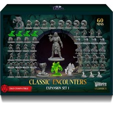 Classic Encounters - Expansion Set I - 60 Iconic DND Miniatures Bulk Monsters, U