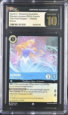 GRAIL POP 1 DEMO 2023 Disney Lorcana Aurora Dreaming Guardian FR CGC 10 PRISTINE