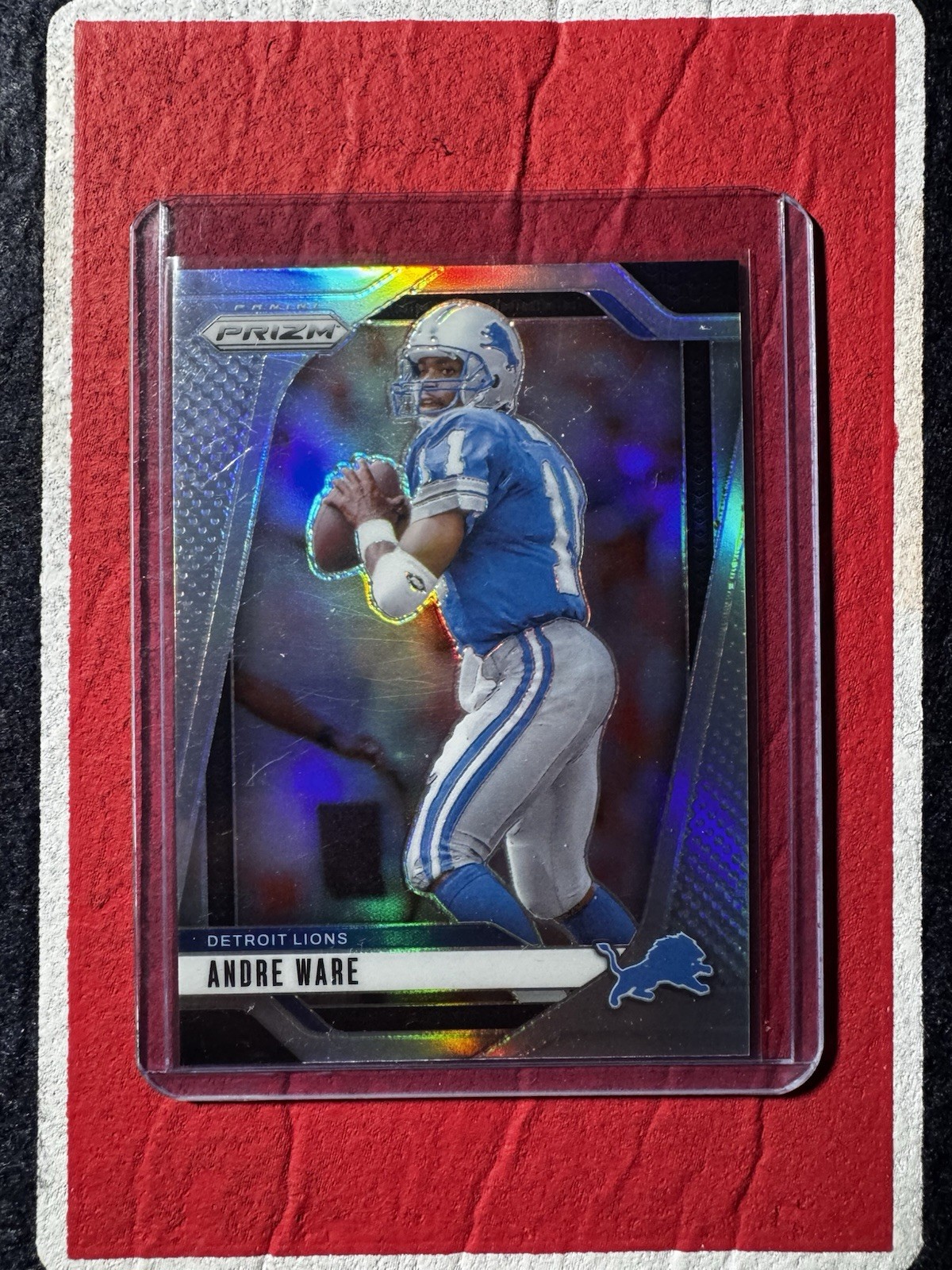 2024 Panini Prizm Football - Silver Prizm No. 98 Andre Ware Detroit Lions 