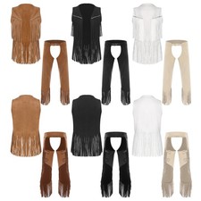Herren Weste Und Chaps Party Outfit Erwachsene Cowboy-Kostüm Western Cosplay