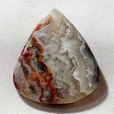 85 Cts Natural Crazy Lace Agate Cabochon Gemstone For Jewelry 45x40.5x6.1 MM