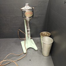Hamilton Beach Arnold No 17 Malt Mixer Milkshake Machine Green 1920s FOR PARTS