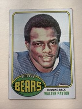 1976 Topps Football Card #148 Walter Payton RC Chicago Bears Rookie Card