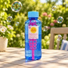 Bubble Solution 16oz - Sun Squad - Blue Bottle