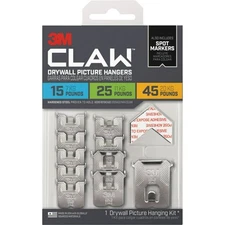 3M Claw Drywall Picture Hanger Variety Pack with Spot Markers 3PHKITM-10ES 3M