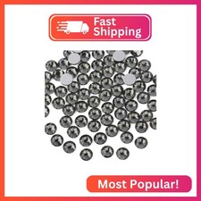 Beadsland 1440pcs Flat Back Crystal Rhinestones Round Gems for Nail Art and Craf