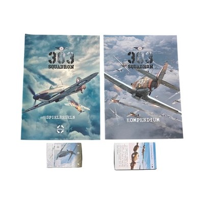 303 Staffel Brettspiel Regelbücher und Karten Deutsch Sprachpaket