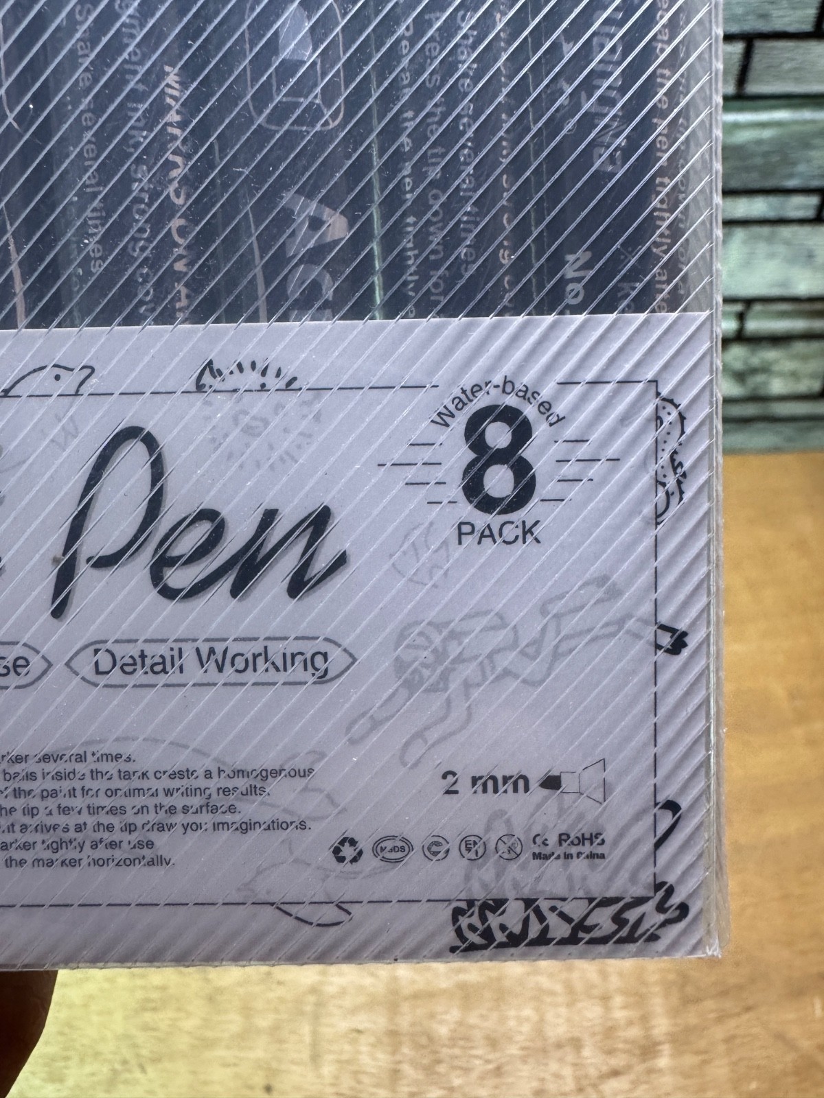 White & Black Paint Pen LOT 16x Total Pens, New, Sealed, Free Daily quikSHIP!!