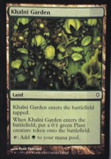 Khalni Garden - Worldwake: #138, Magic: The Gathering Lp C283