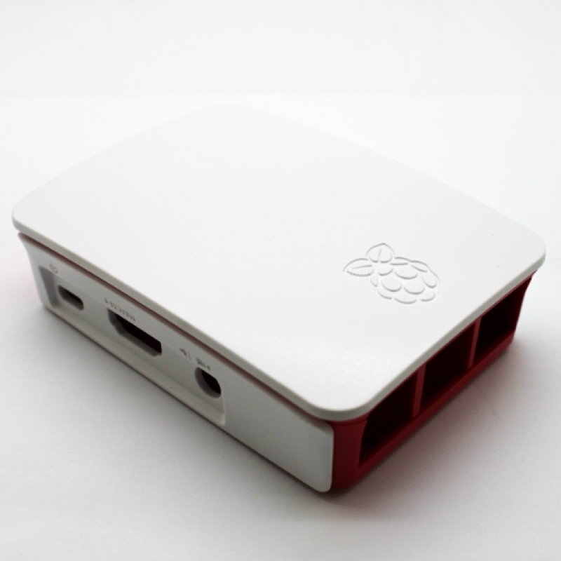 Official Raspberry Pi 3 Model B Case Red / White TZT 241 AAA-01 909-8132