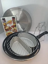 Quantum Fat Free Express Kit Stove Top Oven With Components And Recipe Guide