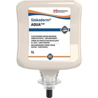 Hautschutzcreme Stokoderm® Aqua Pure 1L UnparfüMiert Weiß Kartusche