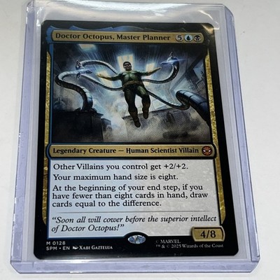Doctor Octopus Master Planner - 0128 - Marvel's Spider-Man MTG - NM/M - English