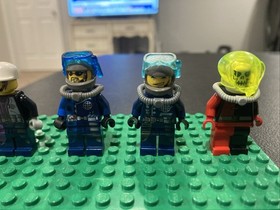 Lego Ogel Alpha Team Cam  Flex Radia Dash Minion Minifig Lot 4 4798 4796 4795