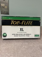 Spalding Top Flite XL Regular Trajectory Golf Balls Lot of 4 Packs 12-Balls New