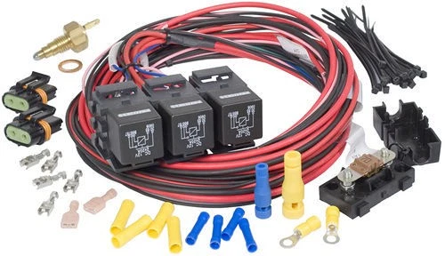 Painless Wiring 30118, Kit Fits Gm Ls/Gen Iii Dual Activ Dual Fan Relay Performa - Image 2 of 4