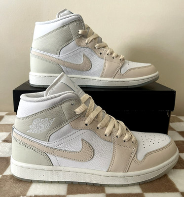 Nike Air Jordan 1 Mid Sneakers Guava Ice/Sea Glass HJ6654 100 Women s 7.5 BNIB