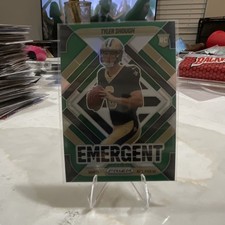 Panini Prizm 2025 Emergent Rookie Tyler Shough New Orleans Saints #8