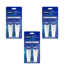 6 Vaseline Lip Therapy Advanced Formula Cream...