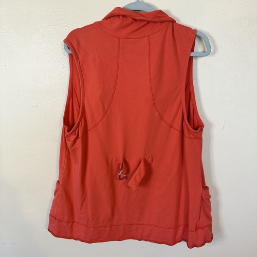 Nomadic Traders Artsy Vest Top Boho Hippie Wood Buttons Flare Womens Sz Large - Picture 8 of 12