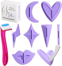 Pubic Hair Stencils Women Bikini Privates Shaving Stencil for Intimate...