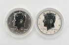 2018 S Reverse Kennedy 2 Coin Proof Set with Regular Finish + Error Light Finish
