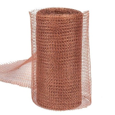 Copper Mesh Rodent Control Kit, 5 Inch X 35ft Rustproof Copper Wool Blend,4730