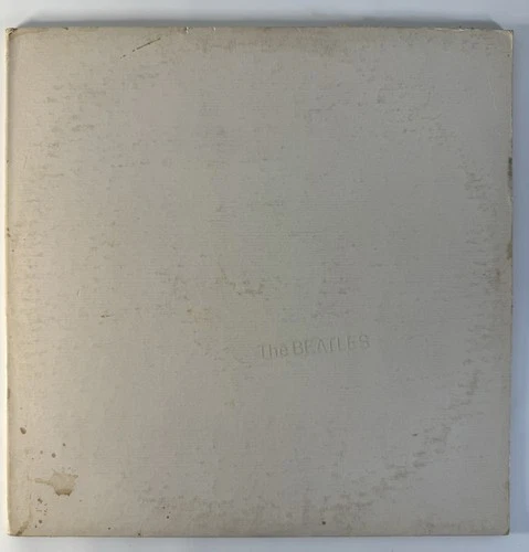 THE BEATLES- White Album 2xVinyl 12" Poster ( G+/G+)