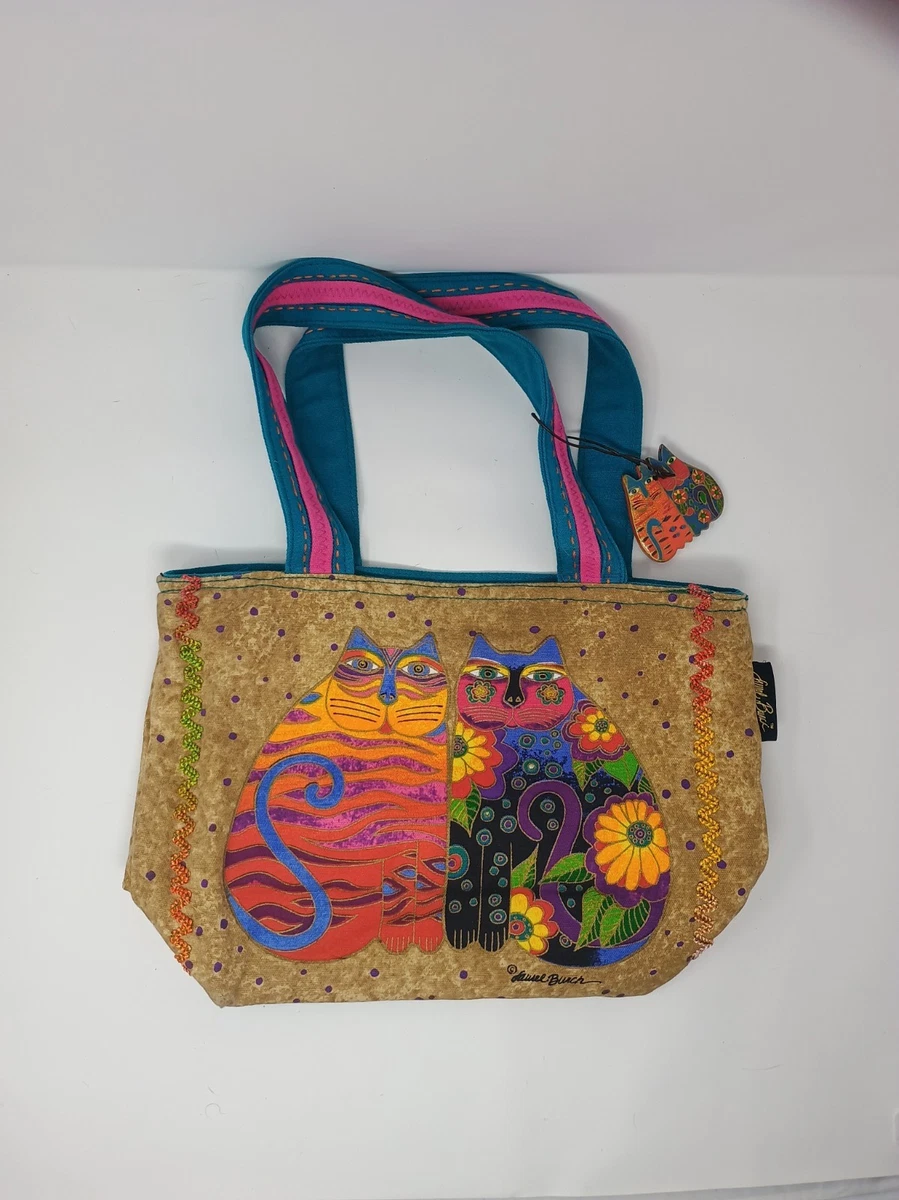 Canvas Tote & Shopper Multi-Color Vintage Bags, Handbags & Cases