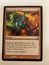 MTG NM Shattering Spree Guildpact Free Shipping In The US With Tracking