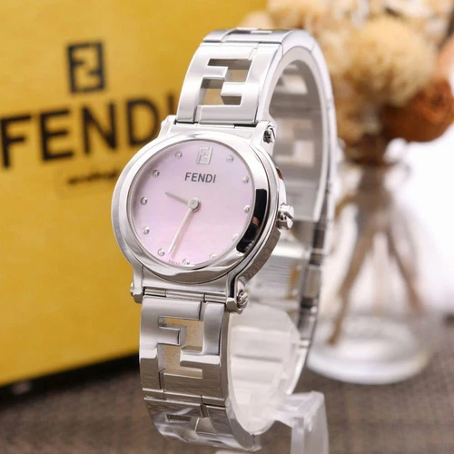 Orologio da polso FENDI 6100L rosa autentico mai usatoe ottimeioni condizio batte