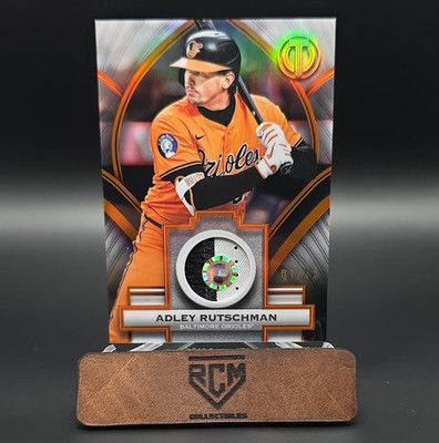 Topps 2026 Tribute Adley Rutschman Orioles Stamp Relic SOA-AR 01/25