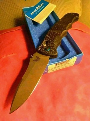   PRISTINE  BENCHMADE   484-1  Nakamura  (Carb Fiber/s90v)  659/1000 NEW!  