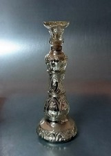 Liquore Bottiglia/Candelabro vuota in argento 800 - Pazzaglia Orlando - Milano