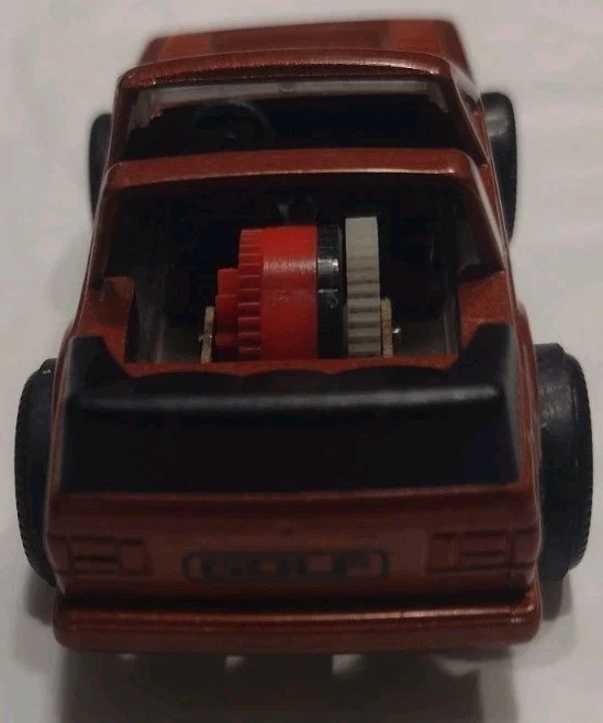 Darda Motor Brown VW Golf Volkswagen Cabrio MK1 Pullback Diecast Car Cabriolet  - Image 3 of 4