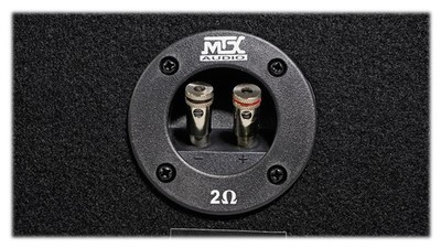 MTX Terminator TNE212DV 1000 Watt RMS Dual 12” Subwoofers Subs +