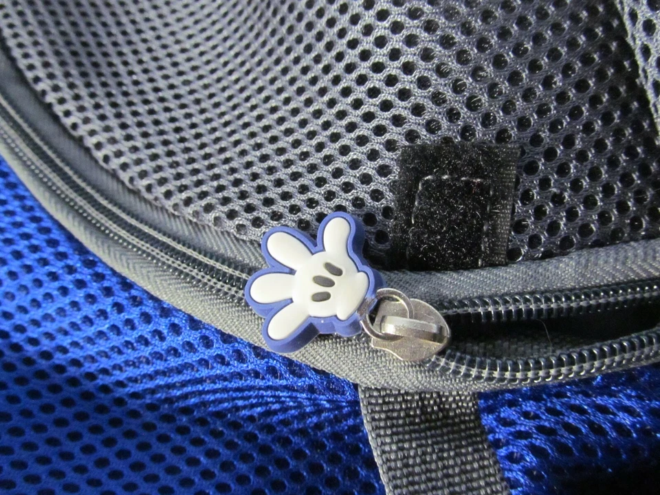 Over the Shoulder Padded Strap Pet Sling Carrier Blue/Gray - Image 4 of 4