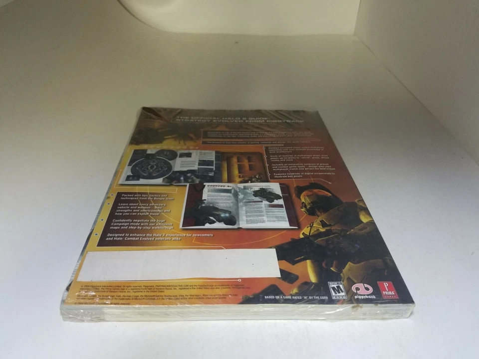 NEW HALO 2 THE OFFICIAL STRATEGY GUIDE BOOK XBOX MICROSOFT X BOX - Image 4 of 4