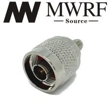N Male to SMA Female RF Coaxial Adapter Connector; Fast Ship; US Seller