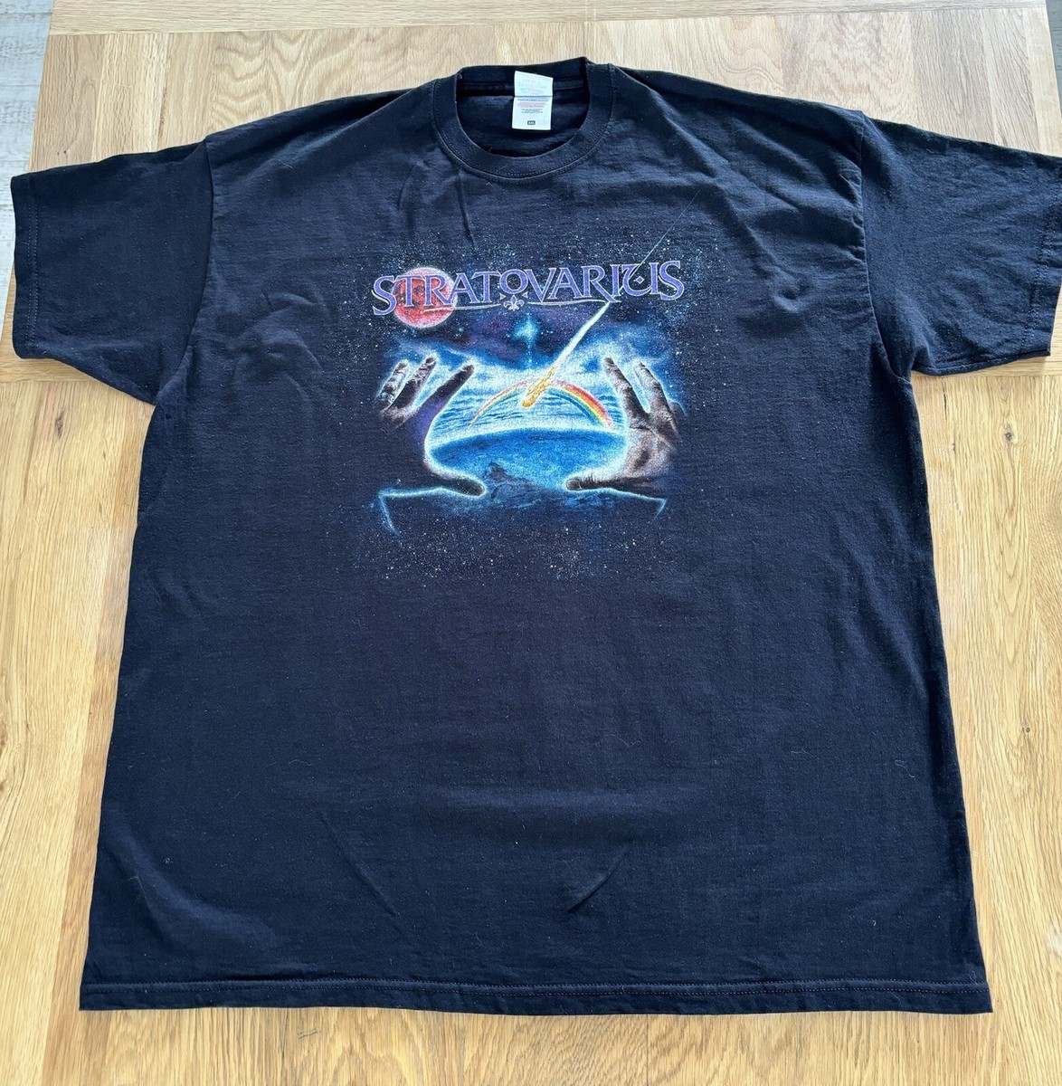 Stratovarius Mens Band T-Shirt Black Size XXL Power Metal, Finland